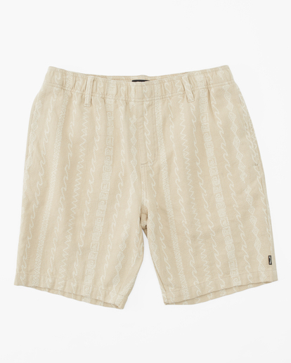 Larry Jacquard 19" - Elasticated Shorts for Men  ABYWS00218