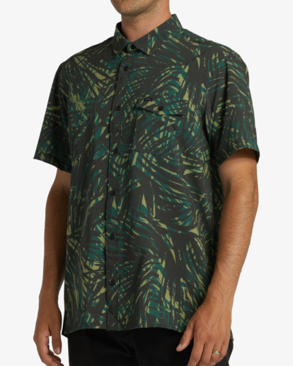 billabong, Surftrek Perf - Short Sleeve Shirt for Men, JUNGLE (jun) Surftrek Perf - Short Sleeve Shirt for Men  ABYWT00195