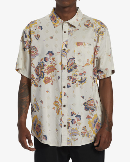 billabong, Sundays - Short Sleeve Shirt for Men, TAUPE (tau) Sundays - Short Sleeve Shirt for Men  ABYWT00234