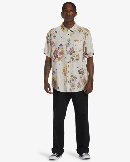 billabong, Sundays - Short Sleeve Shirt for Men, TAUPE (tau) Sundays - Short Sleeve Shirt for Men  ABYWT00234