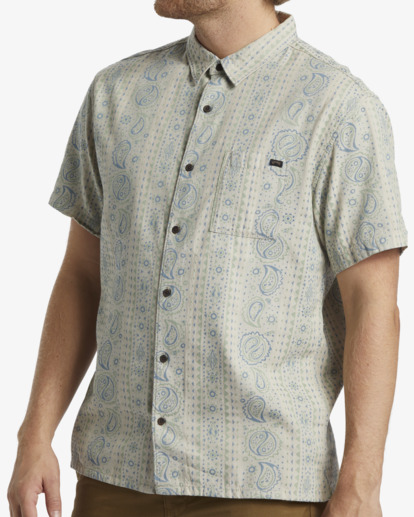 Sundays Jacquard - Short Sleeve Shirt for Men  ABYWT00235