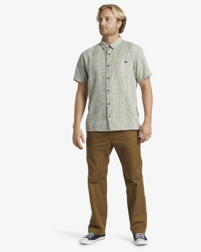 Sundays Jacquard - Short Sleeve Shirt for Men  ABYWT00235