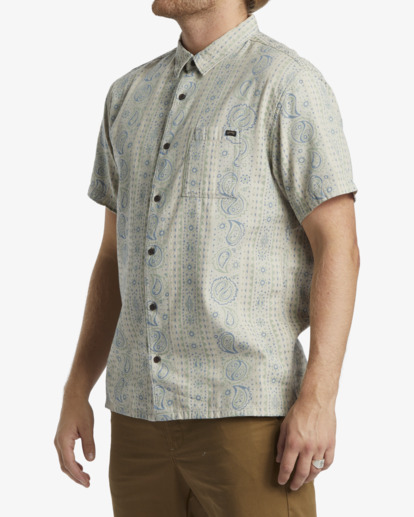 Sundays Jacquard - Short Sleeve Shirt for Men  ABYWT00235