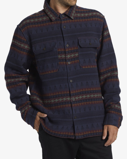 Offshore Jacquard Flannel - Long Sleeve Shirt for Men  ABYWT00249