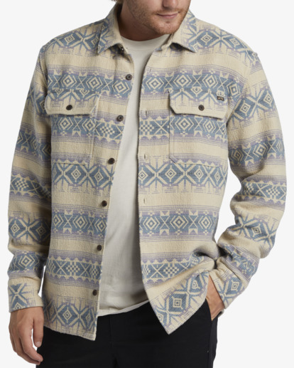 Offshore Jacquard Flannel - Long Sleeve Shirt for Men  ABYWT00249