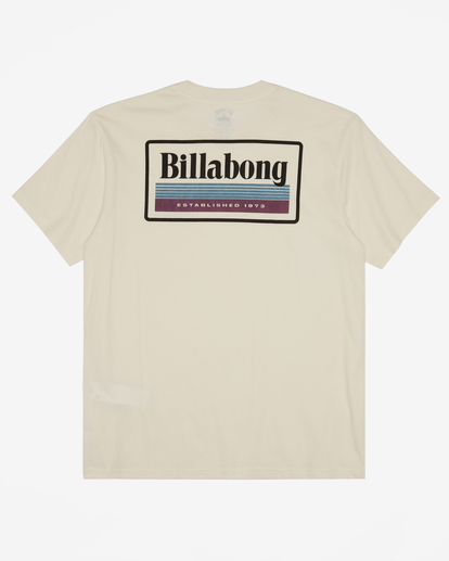 billabong, Walled - T-Shirt for Men, OFF WHITE (ofw) Walled - T-Shirt for Men  ABYZT02261