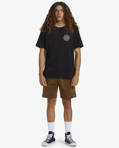 billabong, Rotor - Short Sleeve T-Shirt for Men, BLACK (blk) Rotor - Short Sleeve T-Shirt for Men  ABYZT02393