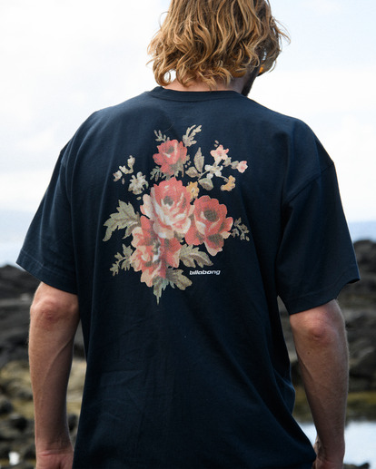 0 Bouquet Og - T-Shirt für Männer Blau ABYZT02427 Billabong