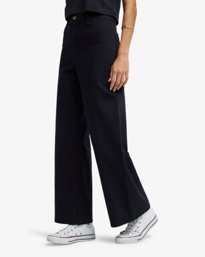 Free Fall Twill - Wide Leg Trousers for Women  BL000195