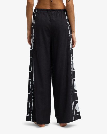 Sea Side Dreamer - Elasticated Trousers for Women  BL000244