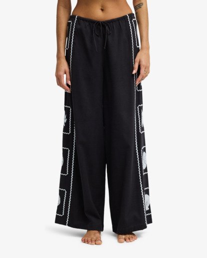 Sea Side Dreamer - Elasticated Trousers for Women  BL000244