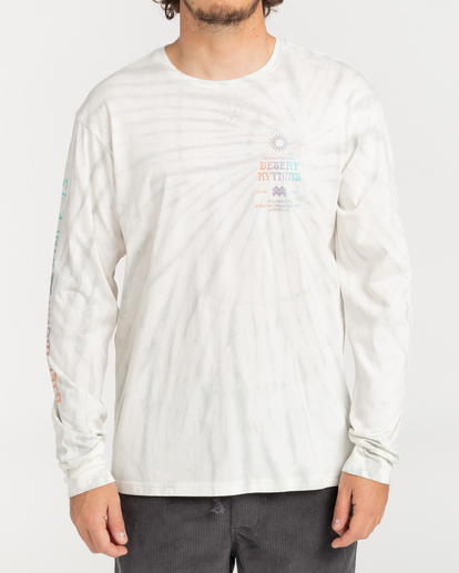 Yellow Sun Tie Dye - Long Sleeve T-Shirt for Men  C1LS15BIP2