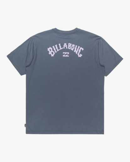 billabong, Arch Wave - T-Shirt à manches courtes pour Homme, OMBRE BLUE (krq0) Arch Wave - Short Sleeve T-Shirt for Men  C1SS65BIP2