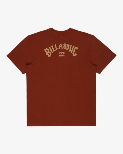 billabong, Arch Wave - T-Shirt à manches courtes pour Homme, FIRED RED (rza0) Arch Wave - Short Sleeve T-Shirt for Men  C1SS65BIP2