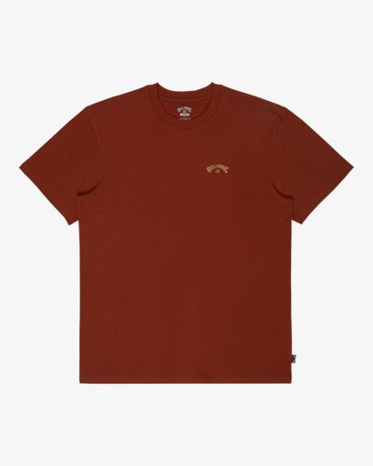 billabong, Arch Wave - T-Shirt à manches courtes pour Homme, FIRED RED (rza0) Arch Wave - Short Sleeve T-Shirt for Men  C1SS65BIP2