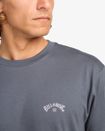 billabong, Arch Wave - T-Shirt à manches courtes pour Homme, OMBRE BLUE (krq0) Arch Wave - Short Sleeve T-Shirt for Men  C1SS65BIP2