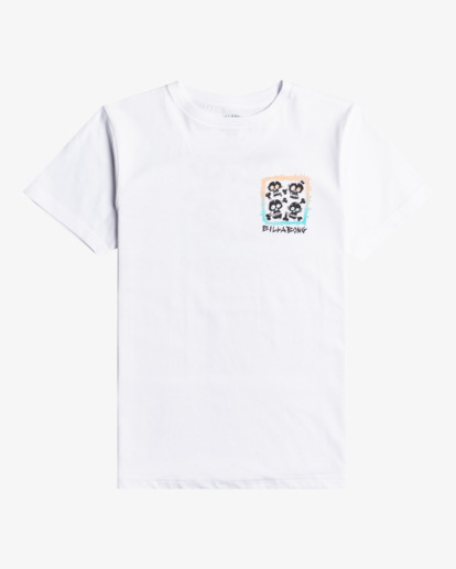 Four Skulls - Short Sleeve T-Shirt for Boys 8-16  C2SS23BIP2