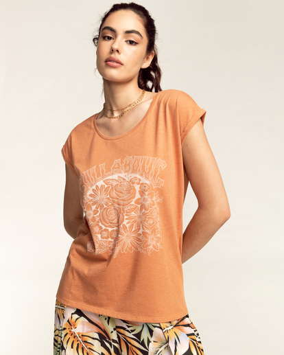 Arco Floral - Short Sleeve T-Shirt for Women  C3SS17BIP2