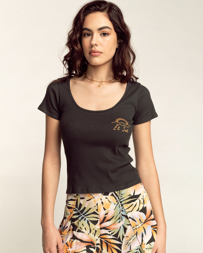 El Sol - Short Sleeve T-Shirt for Women  C3SS19BIP2