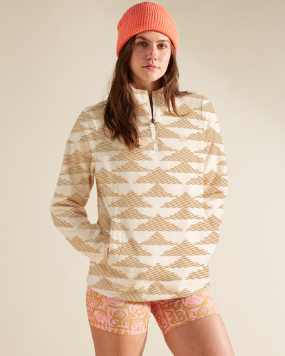 Boundary Mock - Half-Zip Sweatshirt for Women  C3WA01BIP2