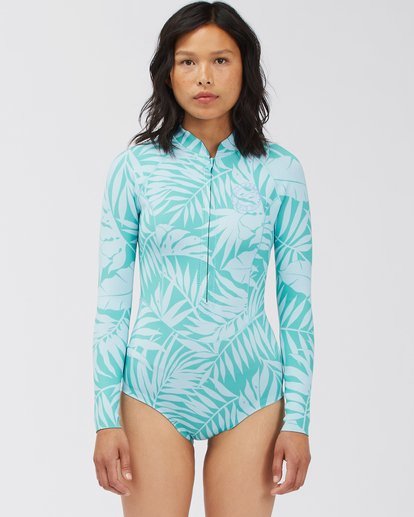 1mm Salty Dayz Light - Long Sleeve Springsuit for Women  C41G50BIP2