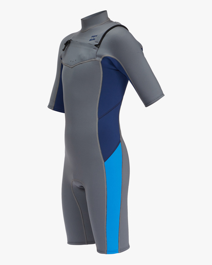 2/2mm Absolute - Chest Zip Short Sleeve Springsuit for Boys 8-16