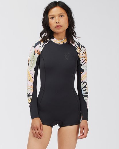 2/2mm Spring Fever - Long Sleeve Springsuit for Women  C42G54BIP2