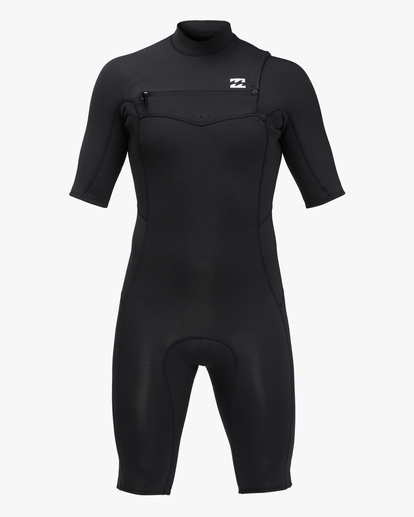 2/2mm Absolute - Chest Zip Short Sleeve Springsuit for Men  C42M67BIP2