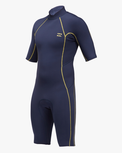 2/2mm Absolute 2022 - Back Zip Short Sleeve Springsuit for Men  C42M68BIP2
