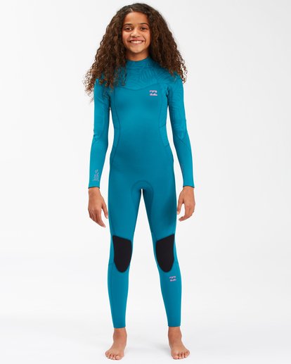 3/2mm Synergy - Back Zip Wetsuit for Girls 8 - 14  C43B61BIP2