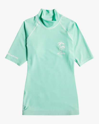 Logo - Short Sleeve UPF 50 Rash Vet for Women  C4GY11BIP2
