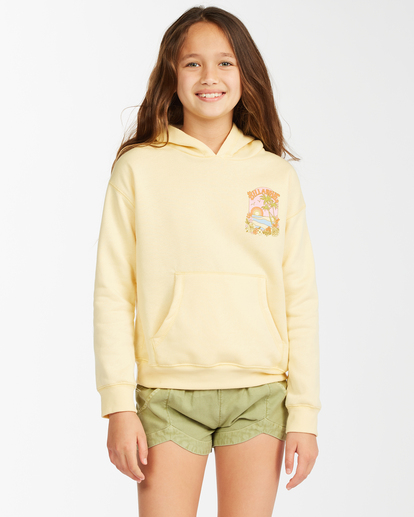 Pacific Vibrations - Hoodie for Girls 8 - 14  C8HO02BIP2