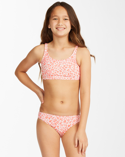 Chase The Wild - Tankini Bikini Set for Girls 8 - 14  C8SW03BIP2