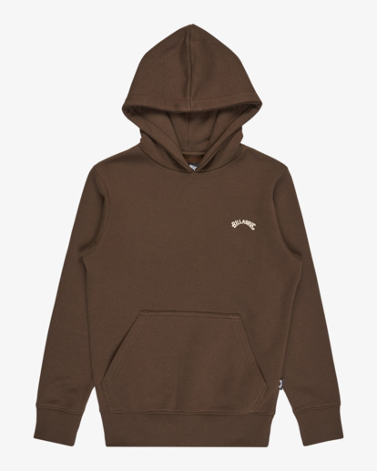 billabong, Arch Po - Pullover Sweatshirt for Boys 8-16, DARK CEDAR (csr0) Arch Po - Pullover Sweatshirt for Boys 8-16  EBBFT00123
