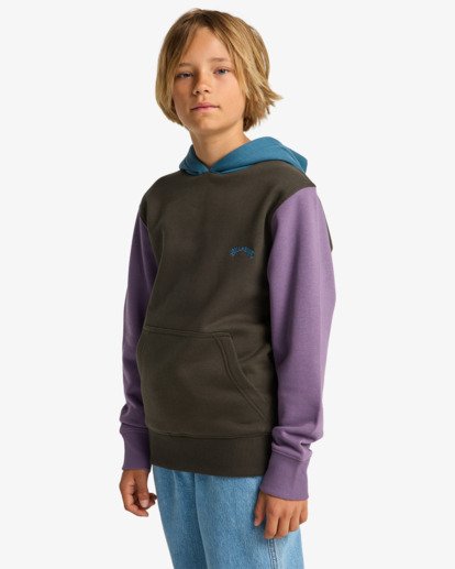 Arch Block Po - Hoodie for Boys 8-16  EBBFT00124