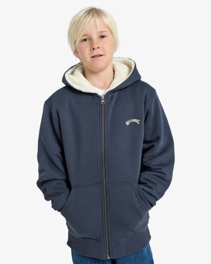 Arch Sherpa - Zip Hoodie Sweatshirt for Boys 8-16  EBBFT00126