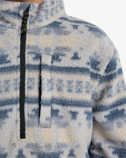 billabong, Boundary Mock - Pullover mit Reißverschlusskragen für Jungen 8-16, ALLOY (aly) Boundary Mock - Half Zip Mock Neck Pullover for Boys 8-16  EBBFT00127