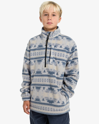 Boundary Mock - Half Zip Mock Neck Pullover for Boys 8-16  EBBFT00127