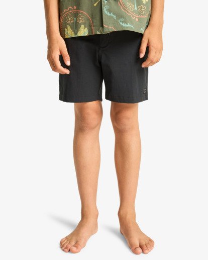 Crossfire Solid 15" - Hybrid Boardshorts for Boys 8-16  EBBHY03000