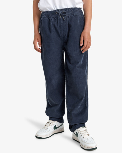 Larry Cord - E-Waist Trousers for Boys 8-16  EBBNP03005