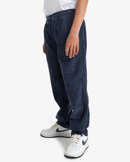 billabong, Larry Cord - E-Waist Trousers for Boys 8-16, OMBRE BLUE (krq0) Larry Cord - E-Waist Trousers for Boys 8-16  EBBNP03005