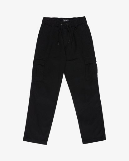 billabong, Larry Cargo - E-Waist Trousers for Boys 8-16, BLACK (blk) Larry Cargo - E-Waist Trousers for Boys 8-16  EBBNP03007