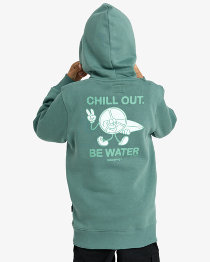 billabong, Foundation Po - Kapuzenpulli für Jungen 8-16, SAGEBRUSH (bmr0) Foundation Po - Pullover Hoodie for Boys 8-16  EBBSF00132