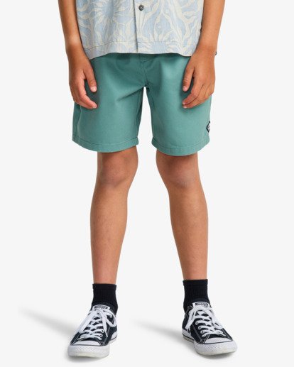 Larry Twill - Elasticated Shorts for Boys 8-16  EBBWS00115