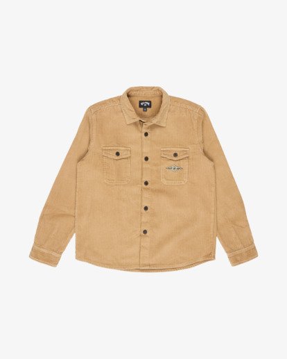 billabong, Bong Days - Langärmliges Hemd für Jungen 8-16, KHAKI (kha) Bong Days - Long Sleeve Shirt for Boys 8-16  EBBWT03002