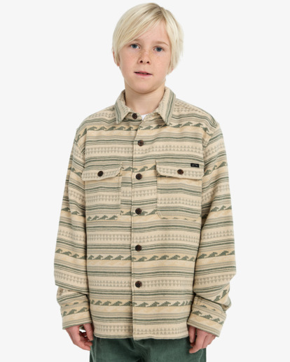 Offshore Jacquard Flannel - Flannel Shirt for Boys 8-16  EBBWT03003