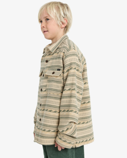 billabong, Offshore Jacquard Flannel - Flanellhemd für Jungen 8-16, HUNTER (gpl0) Offshore Jacquard Flannel - Flannel Shirt for Boys 8-16  EBBWT03003