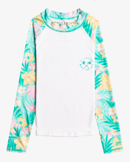 Pastel Dream Girls - Long Sleeve UPF 50 Rash Vest for Girls 8-16  EBGWR00102