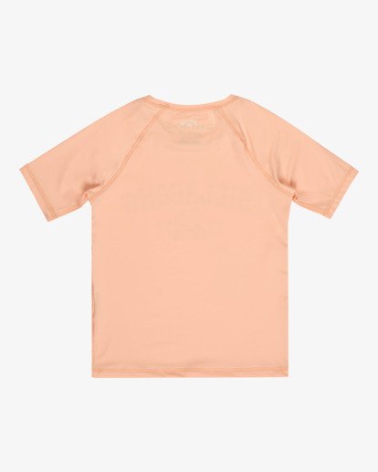 billabong, Girls Surf Dayz - Short Sleeves Surf T-Shirt for Boys 8 - 16, SOFT PEACH (mef0) Girls Surf Dayz - Short Sleeves Surf T-Shirt for Boys 8 - 16  EBGWR03004