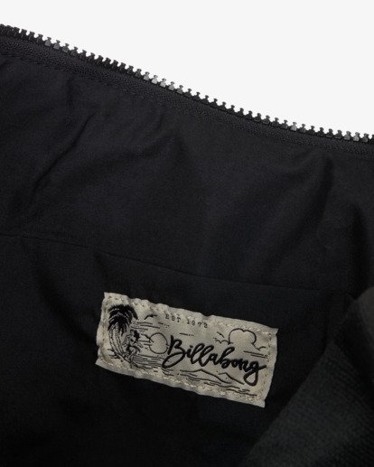 billabong, Big Sunshine - Große Tasche in Halbmondform für Frauen, BLACK PEBBLE (bpb) Big Sunshine - Big Hip Pouch Half Moon Shape for Women  EBJBP00107